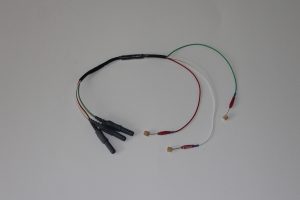 3-lead ECG neddle electrode set for mouse with cradle
