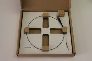 Fiber optic temperature sensor. 1 mm tip, 2' long