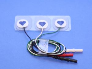 ECG neonatel electrode pads 1 pkg of 3